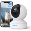 camara seguridad REOLINK E1 5MP instalada en sala