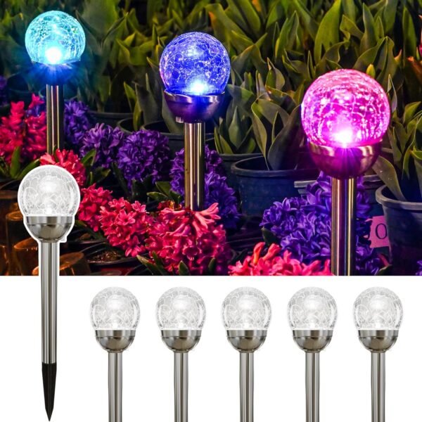 Luces solares para jardín con sensor de movimiento – Outlet360Mx