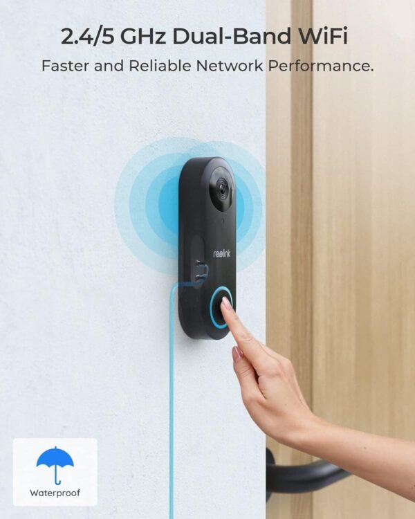 timbre video WiFi REOLINK + Reolink Chime en paquete