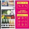 Mini refrigerador compacto con diseño moderno – Outlet360Mx