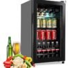 Mini refrigerador compacto con diseño moderno – Outlet360Mx