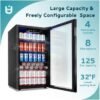 Mini refrigerador compacto con diseño moderno – Outlet360Mx