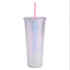 vaso Paris Hilton textura diamante arcoíris